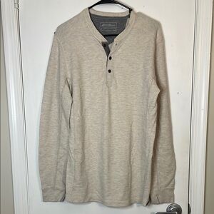 Eddie Bauer Cream Long Sleeve Tee